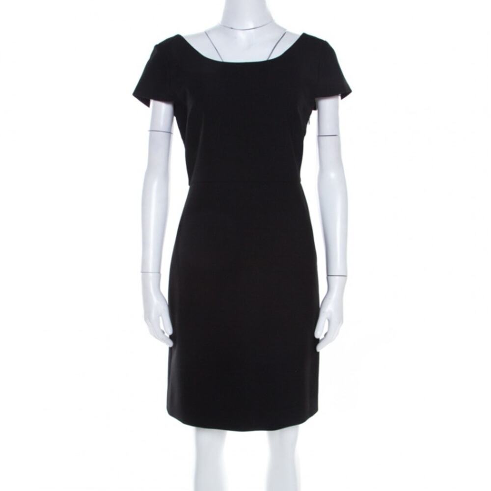 Diane Von Furstenberg jersey pin tucked skirt detail knee length Monica 0
 b54